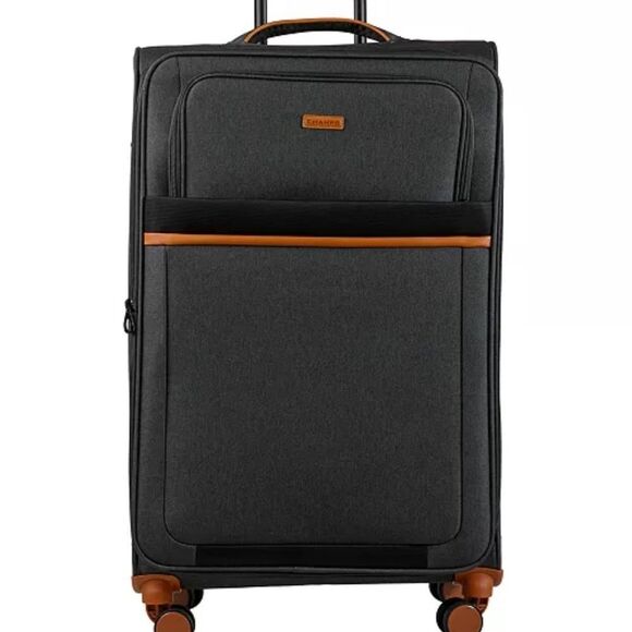 CHAMPS Classic II Collection 1-piece Softside Luggage  suitcase 24”Grey GREY - Picture 11 of 13